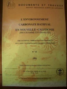 Lambert, B. & Roux, M.: L'environnement carbonate bathyal en nouvelle-caledonie (programme envimarges)