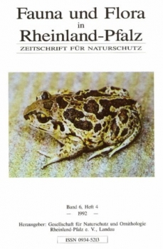 Fauna und Flora in Rheinland-Pfalz. Band 6, Heft 4 (1992)