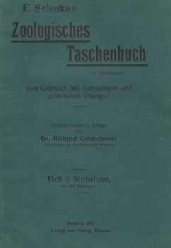 Selenkas E.: Zoologisches Taschenbuch. Heft 1 & 2